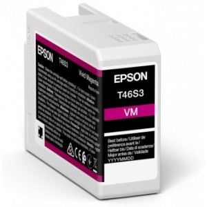 Epson Singlepack Vivid Magenta T46S3 UltraChrome Pro 10 ink 25ml - C13T46S300
