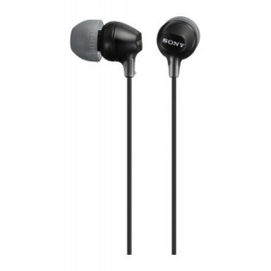 Sony MDR-EX15LPB Preto - Auscultadores de tipo auricular fechado -
