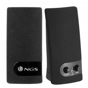 NGS Colunas 2.0-RMS2W(1W+1W)-Ligação USB power-on off - botão de volume - SB150