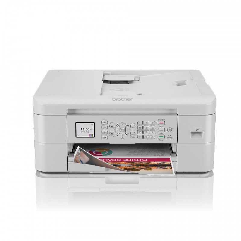 Brother MFC- J1010DW - Multifunções de tinta com fax, WiFi, WiFi Direct, Visor a cores de 4,5 cm com botões - MFCJ1010DW