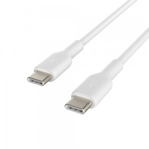 Belkin BOOST CHARGE - Cabo USB - 24 pin USB-C (M) para 24 pin USB-C (M) - 1 m - branco