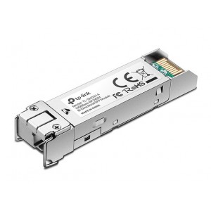 TP-Link Gigabit Single-Mode WDM Bi-Directional SFP Module, SPEC LC Connector, TX1310nm RX1550nm, Single-mode, 2km - TL-SM321B-2