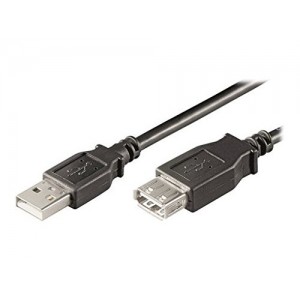 EWENT Cabo USB 2.0 ''A'' M  ''A'' F 5.0m - EC1014