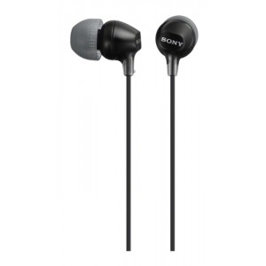 Sony MDR-EX15APB Preto - Auscultadores de tipo auricular fechado para smartphone -