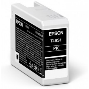 Epson Singlepack Photo Black T46S1 UltraChrome Pro 10 ink 25ml - C13T46S100