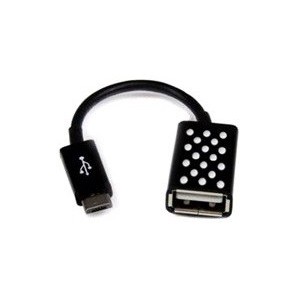 Belkin On-The-Go - Adaptador USB - Micro-USB Type A (M) para USB (F) - 12 cm - preto