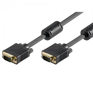EWENT Cabo VGA SVGA 15pin HD plug M M com ferrites, CU,AWG28, 20.0m - EC1108