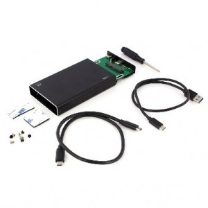 EWENT Caixa Externa para HDD SSD USB 3.1 de 2ª geração USB-C de 2.5'' - EW7070