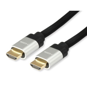 Equip HDMI 2.1 Ultra High Speed Cable, 2M, Black,  8K 60HZ  - 119381