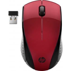 HP Wireless Mouse 220 S red - 7KX10AA-ABB