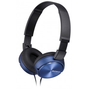 Sony MDR-ZX310L Azul - Auscultadores de tipo auricular fechado -