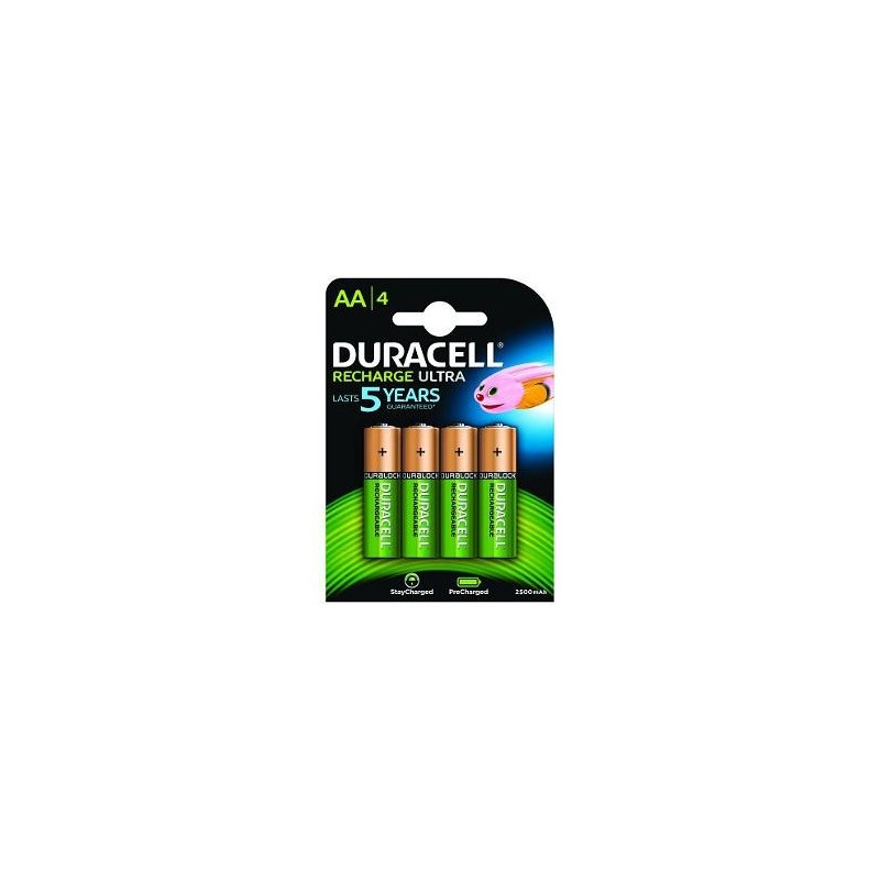 DURACELL BLISTER 4 PILHAS AA PRECHARGED HR06-P