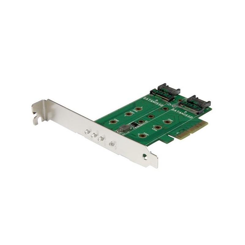 ADAP.PCIe 2xM.2 SATA+1x NVMe STARTECH PEXM2SAT32N1