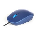 NGS Rato otico com fio USB 1000 dpi, 2 botões + scroll - Azul - BLUEFLAME