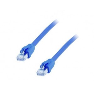 Equip Cat 8.1 S FTP (PIMF) Patch Cable,  LSOH, Blue color , 3.0M  - 608032