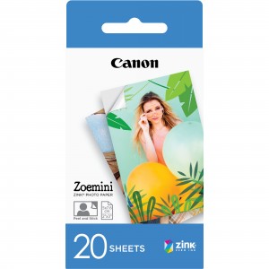 Canon Zink Paper ZP-2030 - 20 folhas (p  impressora Zoemini)  - 3214C002AA