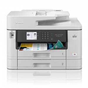 Brother MFC-J5740DW - Impressora multifunções de tinta profissional A4 A3 WiFi, impressão até A3 - MFCJ5740DW