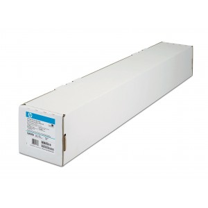 HP Bright White Inkjet Paper, A1 metric roll, 23.39 in wide, 24 lb, 90 g m², 150 ft, 45.7 m - Q1445A