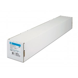HP Bright White Inkjet Paper 4.7 mil • 90 g m² (24 lbs) • 841 mm x 45.7 m - Q1444A