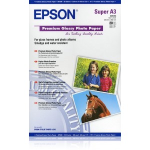 Epson Papel Fotográfico brilhante Premium A3+ (20 FOLHAS) - C13S041316