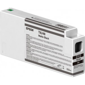 Epson Singlepack Matte Black T824800 UltraChrome HDX HD 350ml - C13T824800