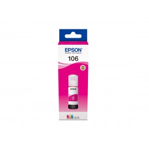 Epson 106 EcoTank Magenta ink bottle - C13T00R340
