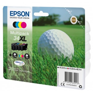Epson Multipack 4-colours 34XL DURABrite Ultra Ink - C13T34764020