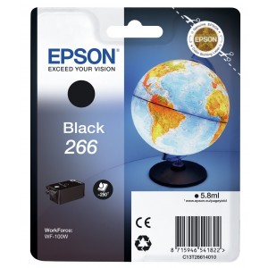 Epson Singlepack Black 266 ink cartridge WF-100 - C13T26614010