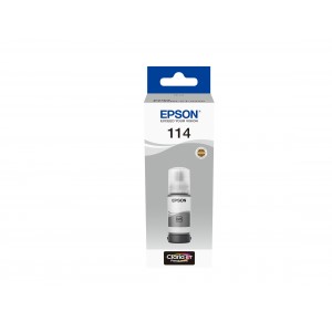 Epson 114 EcoTank Grey ink bottle - C13T07B540