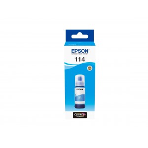 Epson 114 EcoTank Cyan ink bottle - C13T07B240