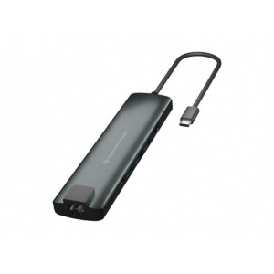 Conceptronic DONN 9-in-1 Multifunctional USB Hub Adapter - DONN06G