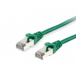 Equip Patch Cable Cat.6 S FTP HF green 3.0m - 605542