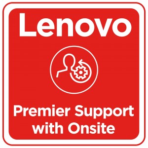 Lenovo 4Y Premier Support Upgrade from 3Y Onsite - 5WS0T36184