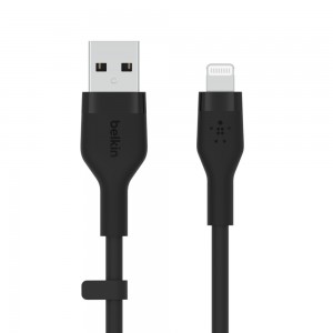 Belkin BOOST CHARGE - Cabo Lightning - USB macho para Lightning macho - 2 m - preto - para Apple iPad iPhone iPod (Lightning)