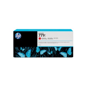 HP 771C 775-ml Chromatic Red Designjet Ink Cartridge - B6Y08A