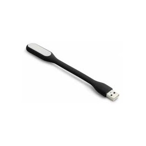 LANTERNA P/ PORTÁTIL USB 17cm 6 LEDs USB