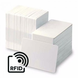 CARTÃO PVC BRANCO RFID 125KHz R/O EM4102 ISO