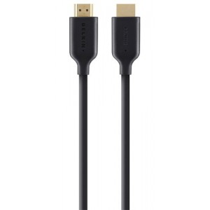 Belkin High Speed HDMI Cable with Ethernet - Cabo HDMI com Ethernet - HDMI macho para HDMI macho - 1 m - suporte de 4K
