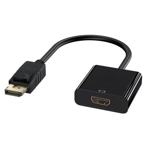 EWENT Cabo Adaptador DisplayPort - HDMI tipo A, M F, 0.15m,w interlock, DP 1.1a compatível  - EC1455