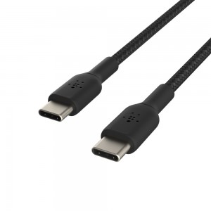 Belkin BOOST CHARGE - Cabo USB - 24 pin USB-C (M) para 24 pin USB-C (M) - 1 m - preto