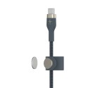 Belkin BOOST CHARGE - Cabo Lightning - USB-C macho para Lightning macho - 1 m - azul - para Apple iPad iPhone iPod (Lightning)