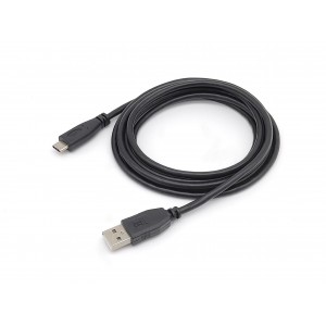 Equip USB 2.0 C to A Cable, M M, 3.0m, Black, 480M transfer - 128886