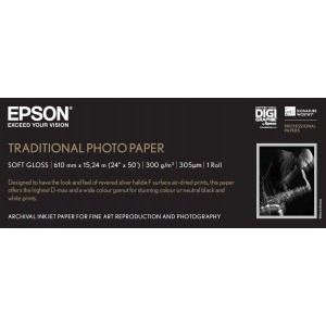 Traditional Photo Paper 24'' x 15m  - C13S045055