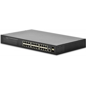 10 inch 8-port Gigabit Ethernet Switch 8 x 10/100/1000Mbps RJ45, build-in power, incl. 10inch brackets