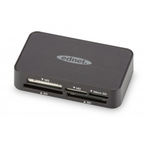MULTI CARD READER USB 2.0 All in one Data transfer speed 480 Mbps