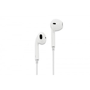 ednet kind2ear In-Ear Headset, white with Mic and remote color. white