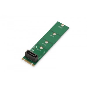 PCIe adaptercard NGFF(M.2) to SATA SATA III, up to 6.0Gb/s, PCI Express M.2 socket 2 (B Key) &amp