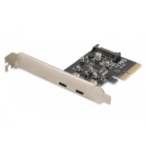 PCIe USB 3.1 Card Type C 2 ports, up to 10GB/s