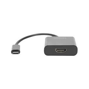USB Type-C to HDMI Adapter, 4K/30Hz cable length 19.5 cm, black