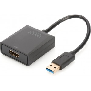 USB 3.0 to HDMI Adapter Input USB, Output HDMI Resolution up to 1080p